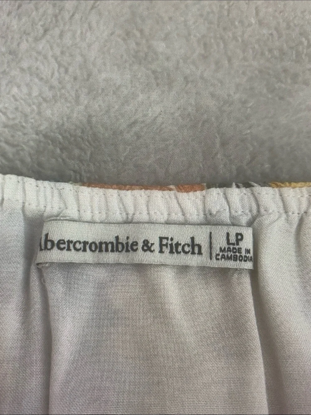 Abercrombie & Fitch Yellow, Blue & Orange Floral Maxi Dress
